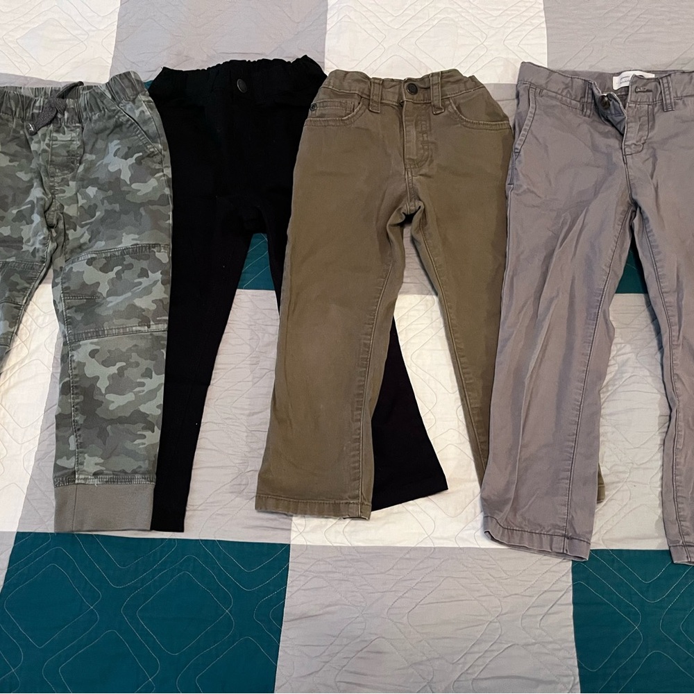 Bundle of 4T boys pants